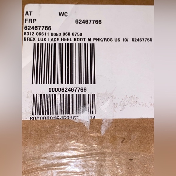 NEW Sorel Brex Waterproof Heel Lug Sole Lace-Up Boots Pink Rose Women 10M - Picture 7 of 7